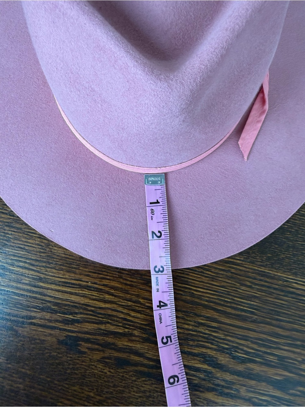 Lack Of Color Zulu Style Wool Fedora in Rose - Picture 11 of 16